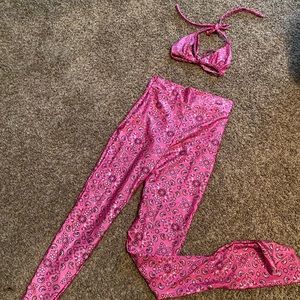 Pink Bandana Set